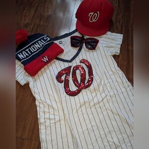 New Era Red and Black Cap